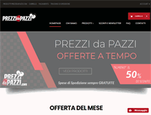 Tablet Screenshot of prezzidapazzi.com